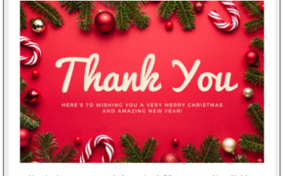 Year-End Thank You Emails: A Simple Gesture with a Big Impact